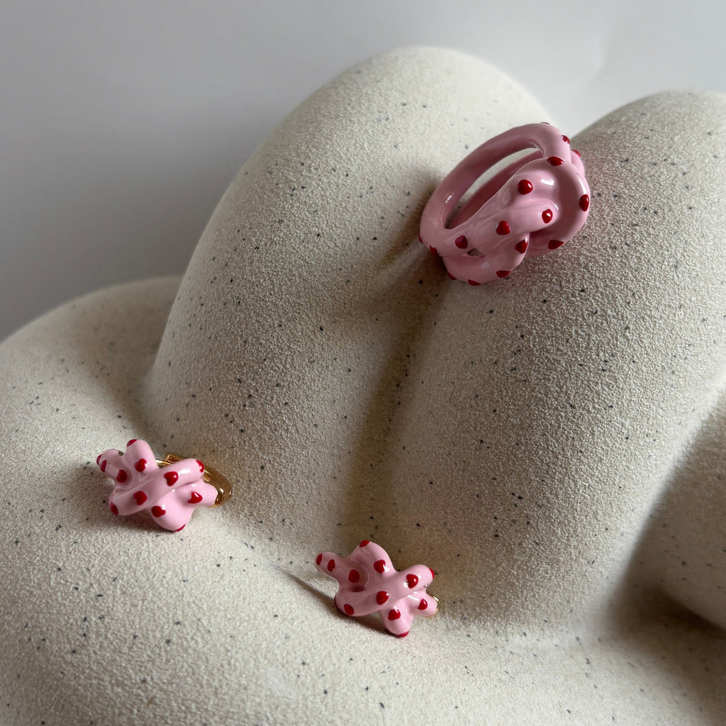 The Confused Heart Set | Anello + Orecchini