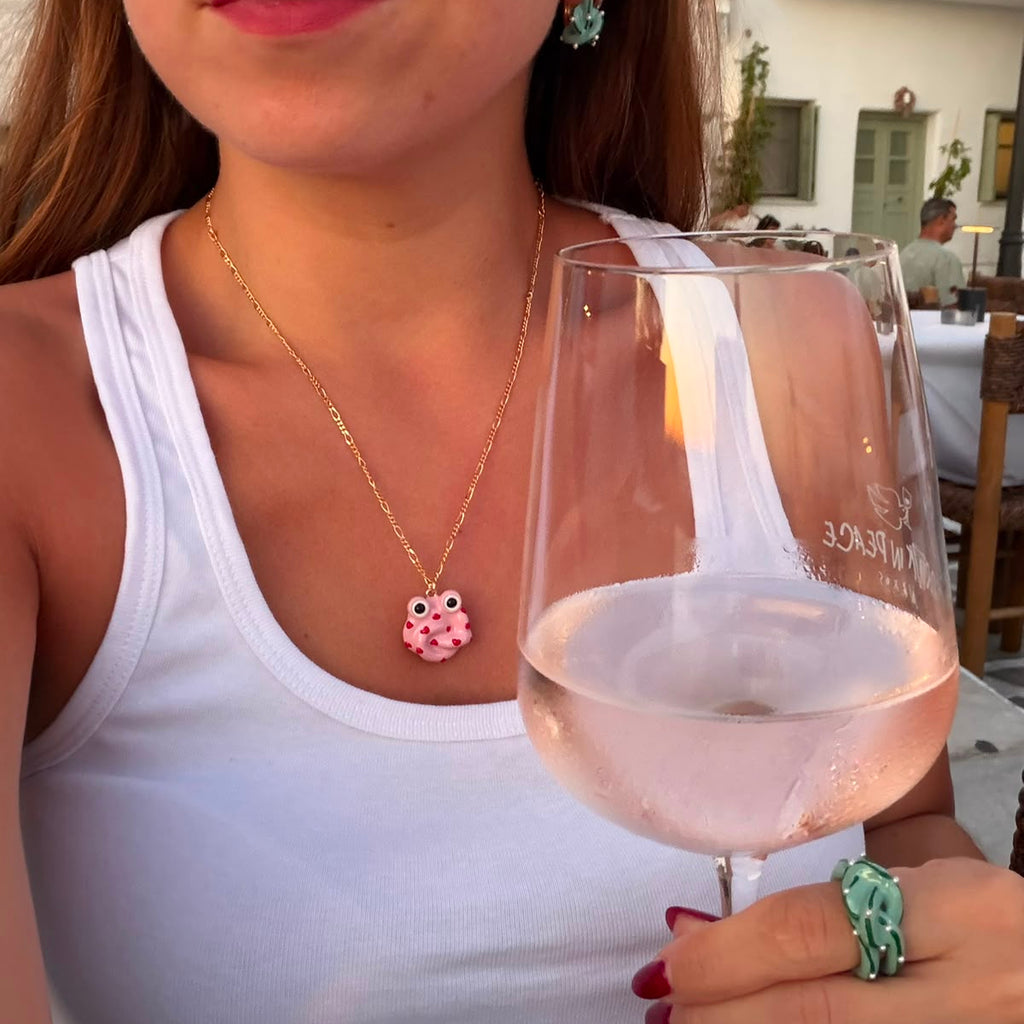 The Confused Frog Pendant | Confused Heart